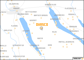 map of Owasco