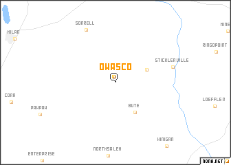 map of Owasco