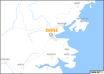 map of Owase