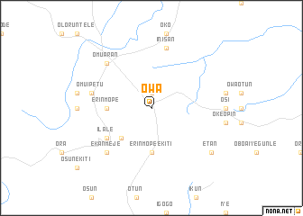 map of Owa