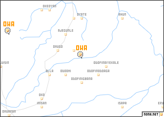 map of Owa