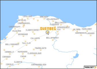 map of Owenbeg