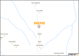 map of Owende