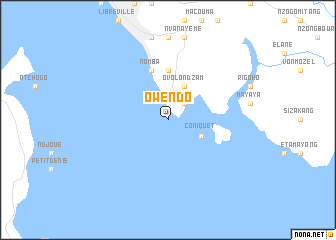 map of Owendo