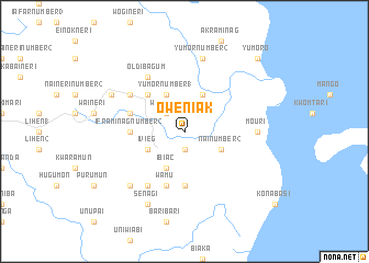 map of Oweniak