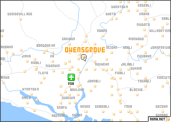 map of Owensgrove