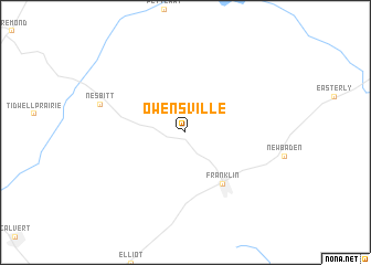 map of Owensville