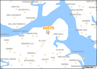 map of Owens