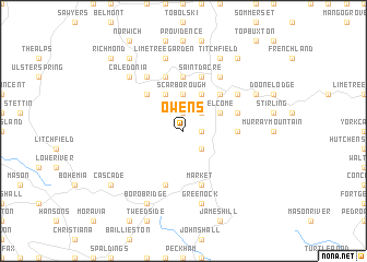 map of Owens