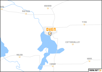 map of Owen