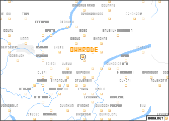 map of Owhrode