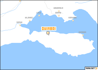 map of Owimbai