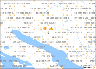 map of Owingen
