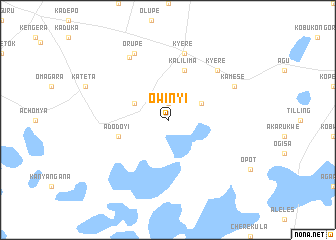 map of Owinyi