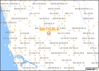 map of Owitigala