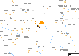 map of Owjād