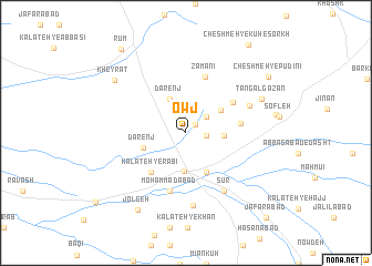 map of Owj