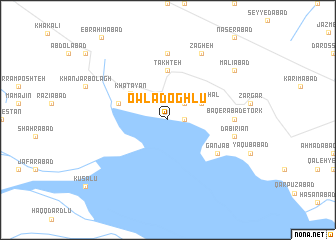 map of Owlād Oghlū