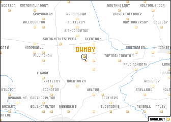 map of Owmby