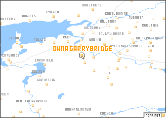 map of Ownagarry Bridge