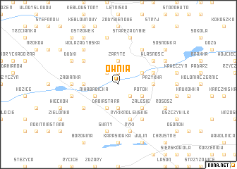 map of Ownia