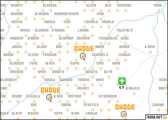 map of Owode