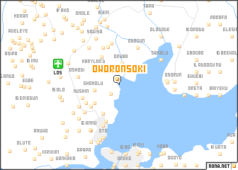 map of Oworonsoki