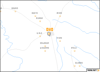 map of Owo