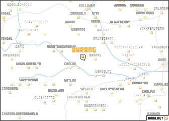 map of Owrang