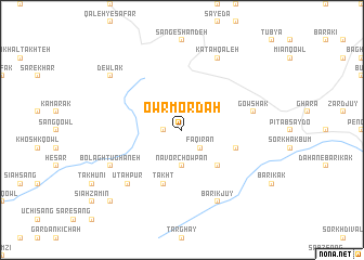 map of Owr Mordah