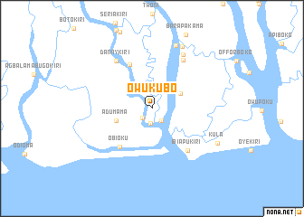 map of Owukubo