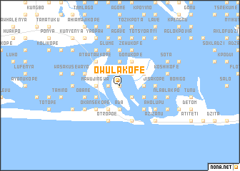 map of Owulakofe