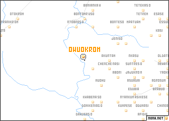 map of Owuokrom