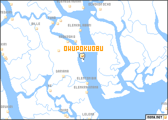 map of Owupokuobu