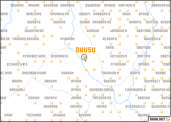 map of Owusu