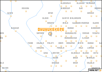 map of Owuwukekere