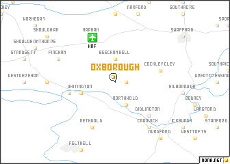 map of Oxborough