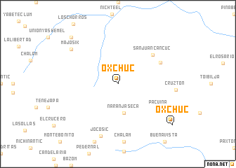 map of Oxchuc