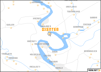 map of Oxentea