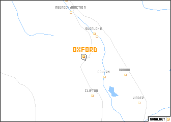 map of Oxford