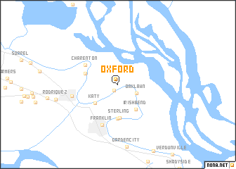 map of Oxford