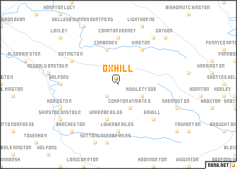 map of Oxhill