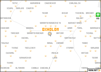 map of Oxholom