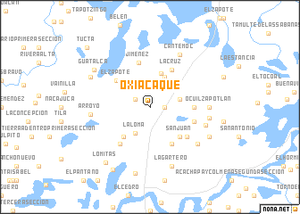 map of Oxiacaque