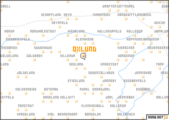 map of Oxlund