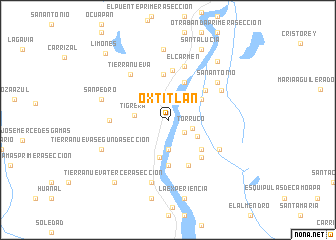 map of Oxtitlán