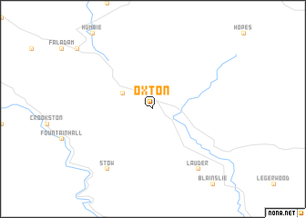 map of Oxton