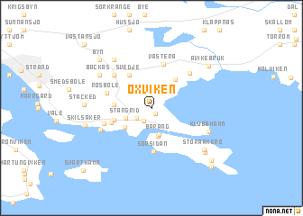 map of Oxviken