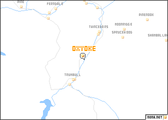 map of Oxyoke