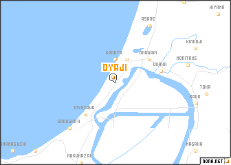 map of Ōyaji